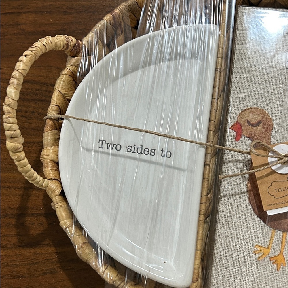 Mud Pie Thankful Serving Set - Picture 3 of 6
